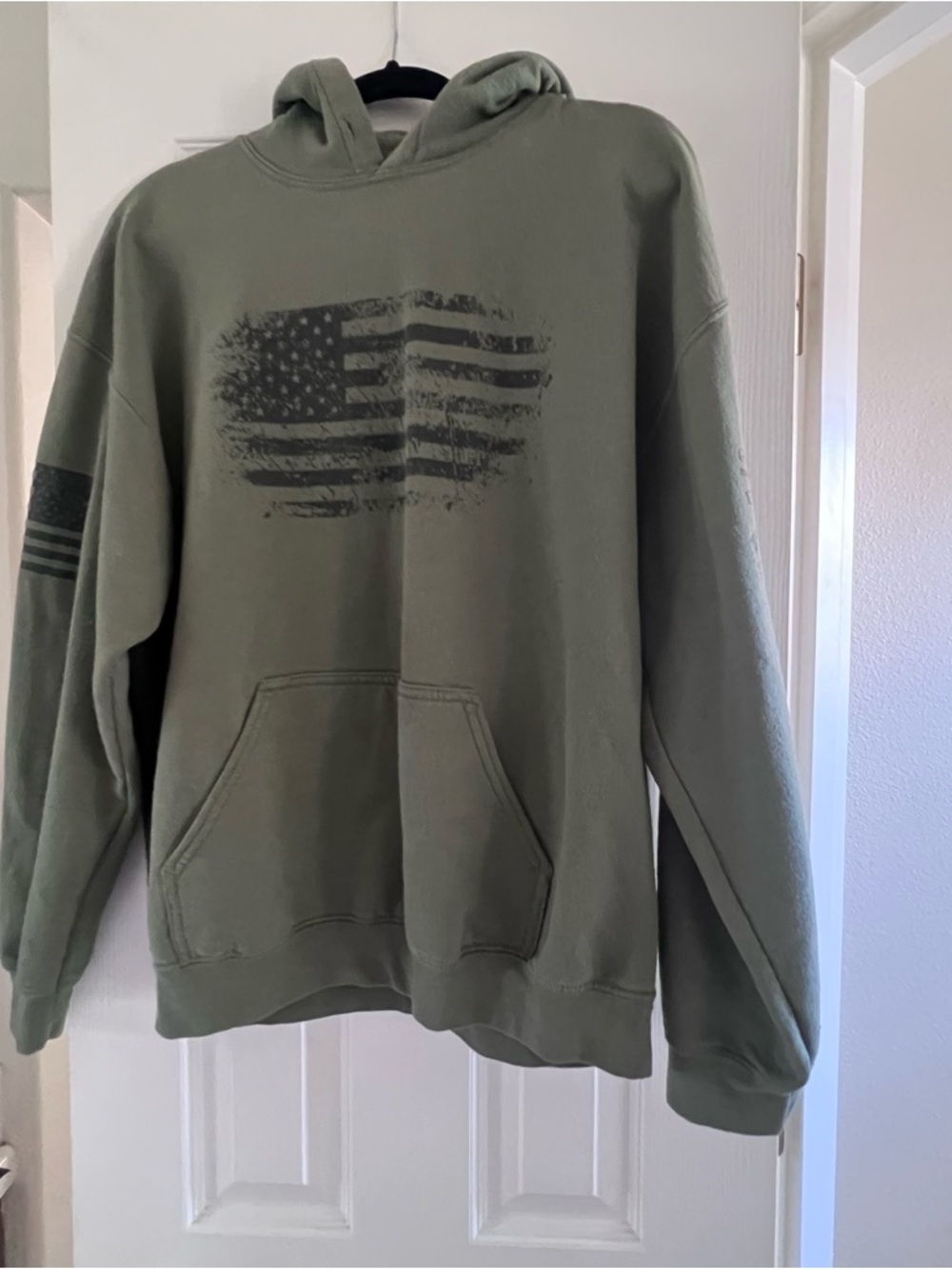 Grunt Style Olive Green Pullover Hoodie